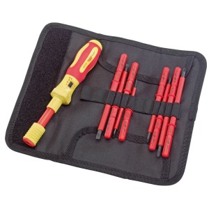 Interchangeable Screwdriver Set Torque 9 Pieces VDE