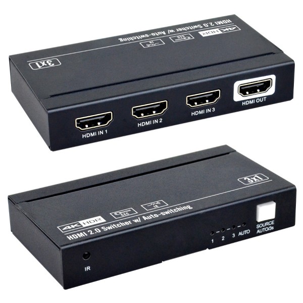 Nexxia 4K HDR HDMI Switches