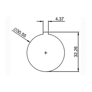 Bulkhead Outlet RJ45 Cat6A Shielded IP68 Black