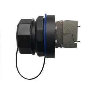 Cap For IP68 Bulkhead Outlet Black