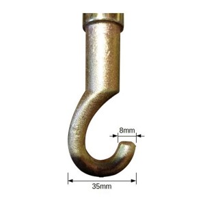 8mm C Shape Hook (L)182mm For Use With *(D)