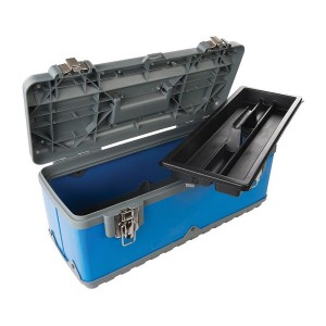 Toolbox With Tote Tray Large Polypropylene (H)298mm x (W)582mm x (D)255mm