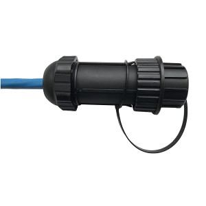 Cap For IP68 Field Termination Plug Black