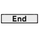Road Cone Mounted Signs