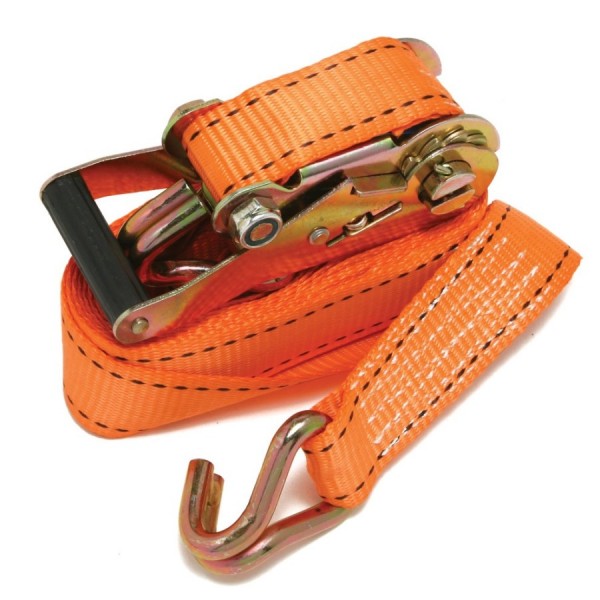 Ratchet Tie-Down Straps J-Hook