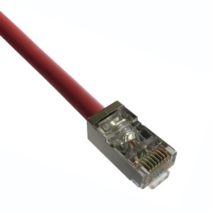 Fast-Fit Plug RJ45 Cat6 Shielded Pack Qty: 100pcs