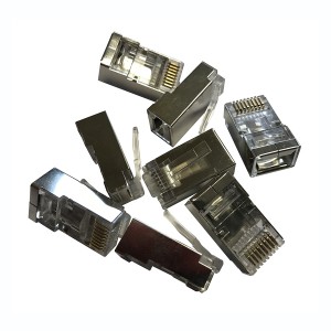 Fast-Fit Plug RJ45 Cat6 Shielded Pack Qty: 100pcs