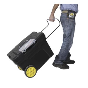 Mobile Contractor Chest 1-97-503 Black (H)61cm x (W)38cm x (D)43cm