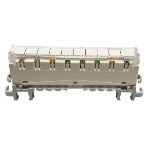 Label Holder Hinged Clear For Cat5e Disconnection Modules