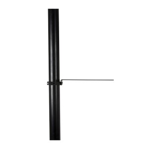 Accessory Shelf BT7863 Pole Mount Black (W)120mm x (D)235mm