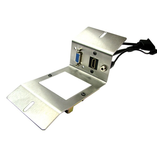 Universal AV Floor Box Plates