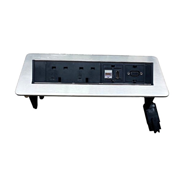 Nexxia In-Desk Horizontal AV Sockets
