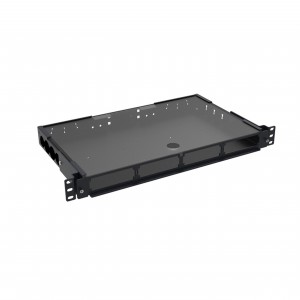 AGL Enclosed Fixed Panel MM/SM AGL-1U-ENC-FX (H)1U x (W)19" Accepts 4x G2 Modules or Adaptor Packs