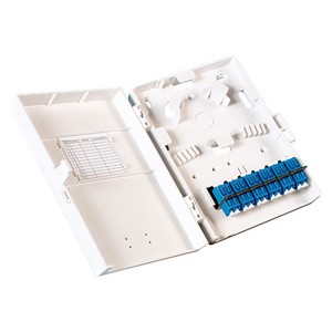 601 Fibre Enclosure 12 Fibre SM LC-Duplex White (H)184mm x (W)127mm x (D)38mm