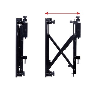 SYSTEM X Universal Pop-Out Interface Arms BT8390-VESA400MAP/B V2 39 Inch to 70 Inch 50kg Up to 400mm Black