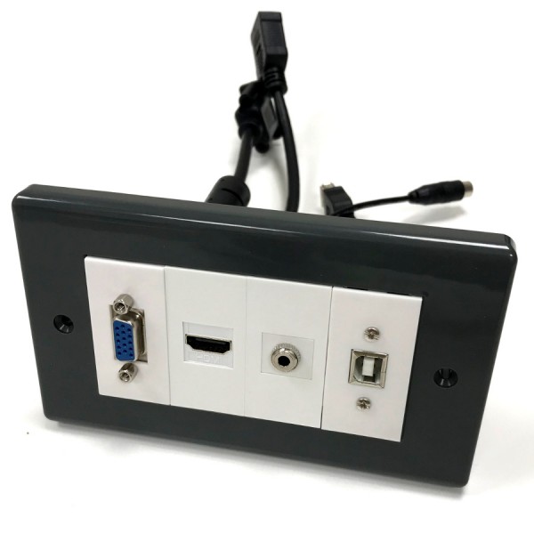 Nexxia Projector Faceplates With Cable Looms