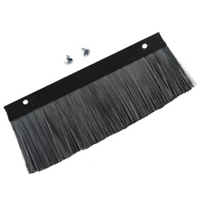 Brush Panel Kit Cable Entry Black (W)208mm x (D)60mm Supplied With Fixings