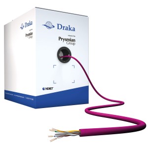 Solid UC400 Cat6 U/UTP LSZH 4 Pair Dca-s2,d2,a1 Violet (L)305Mtr NVP Rating 67% Outer Dia 5.3mm