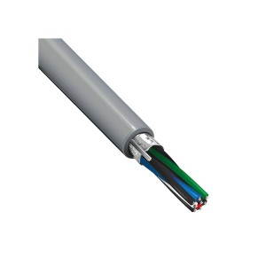 Overall Shielded Twisted Multipair 9504 4 Pair 24AWG Low Smoke/Fume Foil Eca Grey (L)100Mtr (Dia)5.3mm Belden Equivalent  