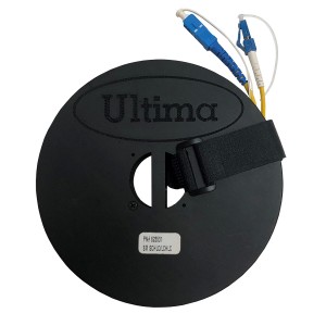 Fibre Optic Launch Lead Simplex SM LC-SC Armoured Tails Yellow (L)130Mtr   