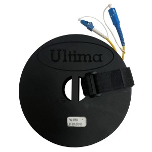 Fibre Optic Launch Lead Simplex SM LC-SC Armoured Tails Yellow (L)500Mtr   