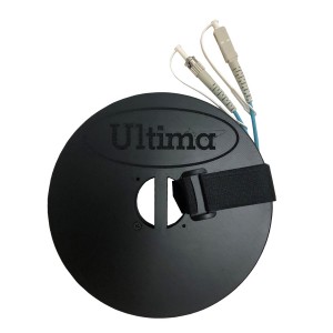 Fibre Optic Launch Lead Simplex OM3 SC-ST Armoured Tails Aqua (L)100Mtr