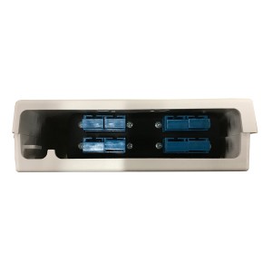 601 Fibre Enclosure 8 Fibre SM SC-Duplex White (H)184mm x (W)127mm x (D)38mm