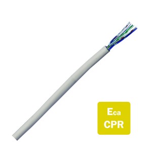 Voice Cable CW1308 4 Pair LSF PVC Internal Eca White (L)100Mtr   