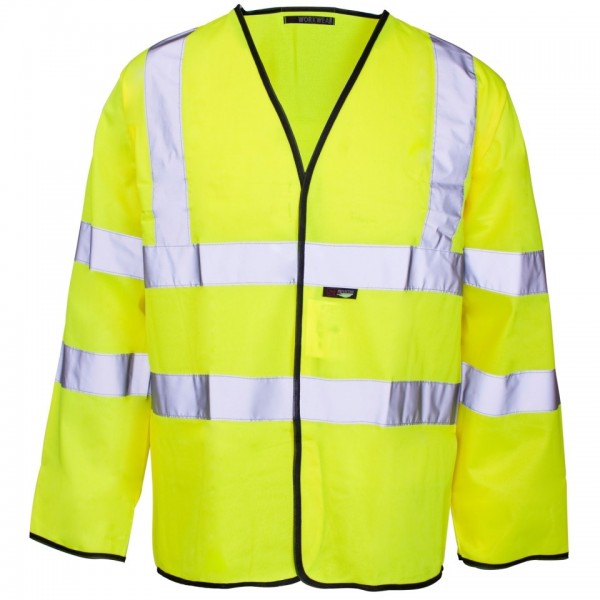 Hi-Viz Long Sleeve Waistcoats