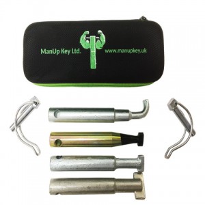 Manhole Lifting Tool Telecoms Kit 4 Tips (H)800mm x (W)200mm
