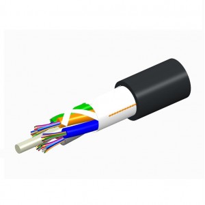 TeraSPEED Fibre Cable Stranded Loose Tube SM 12 Fibre OS2 9/125 LSZH B2ca-s1a,d0,a1 Black (Dia)11.70mm C-012-LN-8W-M12BK/25D/B2 Gel-free