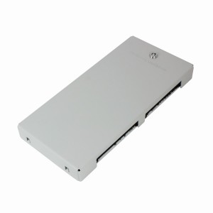 Zone Cabling Termination Box (ZBT) Cat6 Unshielded 12 Port Grey (H)36mm x (W)265mm x (L)137mm