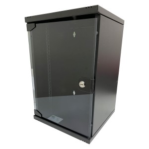 Minipatch 10 Cabinet Black (H)9U x (W)312mm x (D)300mm Overall Height 464mm