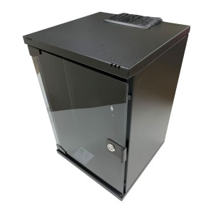 Minipatch 10 Cabinet Black (H)9U x (W)312mm x (D)300mm Overall Height 464mm