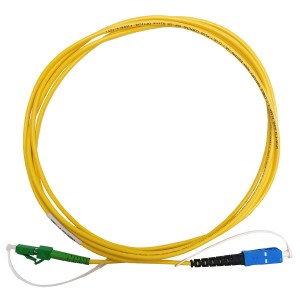 Fibre Optic Test Reference Cord SC/UPC - LC/APC SM 9/125 Yellow (L)2Mtr