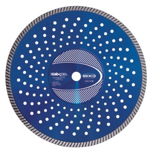 Dual Purpose Turbo Diamond Cutting Blade Concrete & Hard Materials XCEL Wet & Dry DTXCEL30030 (Dia)300mm Bore Size 20mm
