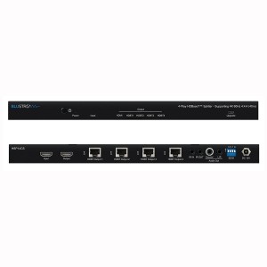 HDBaseT CSC Splitter 1:4 4K 60Hz 4:4:4 @ 40m 1080p @ 70m 1x HDMI-In 4x HDBaseT & 1x HDMI-Out HSP14CS