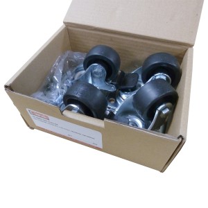 Castor  Kit 2 With Brake, 2 Without Brake M10 ZMN-TKR-5525-XX (H)55mm