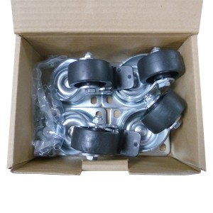 Castor  Kit 2 With Brake, 2 Without Brake M10 ZMN-TKR-5525-XX (H)55mm