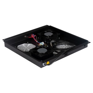 Fan Tray Roof Mounted 2 Way Low Noise FAN-ONF-2FFS-BL-UK Black