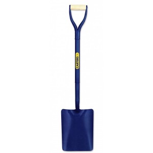 Taper Mouth Shovel Steel Shaft 28" Steel Handle 2TSSMY   