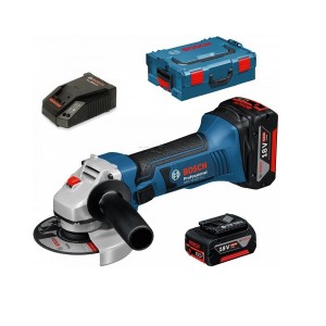 Angle Grinder GWS18 125V-LI 18V 2x 5Ah battery in L-BOXX