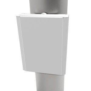 PoE Extender, 2-Port Universal Mount 25.5 Watt Per Port, PoE+ rated output Outdoor PFU-P-C-O-060-02 Silver (H)224.71mm x (W)283mm x (D)77.02mm
