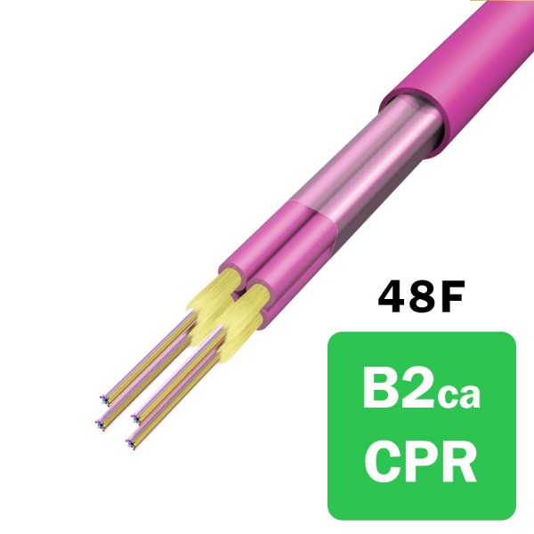Huber+Suhner OptiPack Loose Tube OM4 Fibre Cable