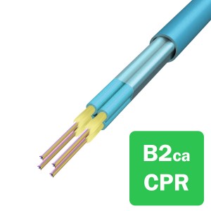 OptiPack Fibre Cable Multi Loose Tube MM 48 Fibre OM3 50/125 LSZH B2ca-s1a,d0,a1 Aqua (Dia)6.6mm   