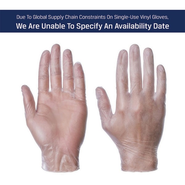 Single-Use Vinyl Gloves