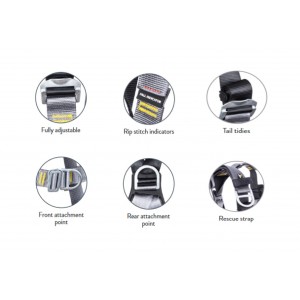 Rescue Harness 3-Point Fixing RGH5/B Medium