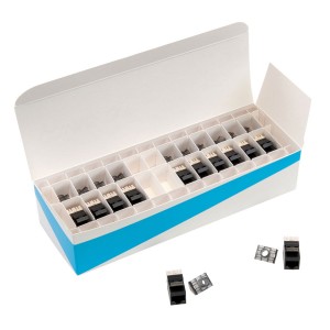 ECO PACK SL Jack Cat6 180 Deg Unshielded ECO SL110-6-BLK-BULK Black Supplied in packs of 24pcs