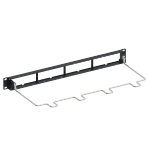 Fibre Patch Panel Unloaded Fixed CPP-1U-E Black (H)1U Multi media panel. Accepts G2 fibre modules & DDM modules for copper SL jacks