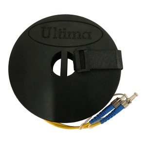 Fibre Optic Launch Lead Simplex SM FC-ST Armoured Tails Yellow (L)500Mtr